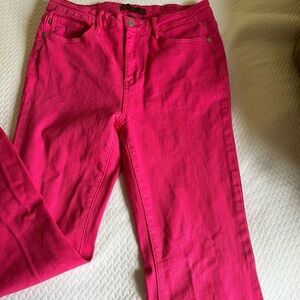Vibrant Pink Judy Blue Jeans